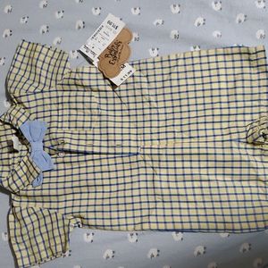 NWT Baby bowtie romper